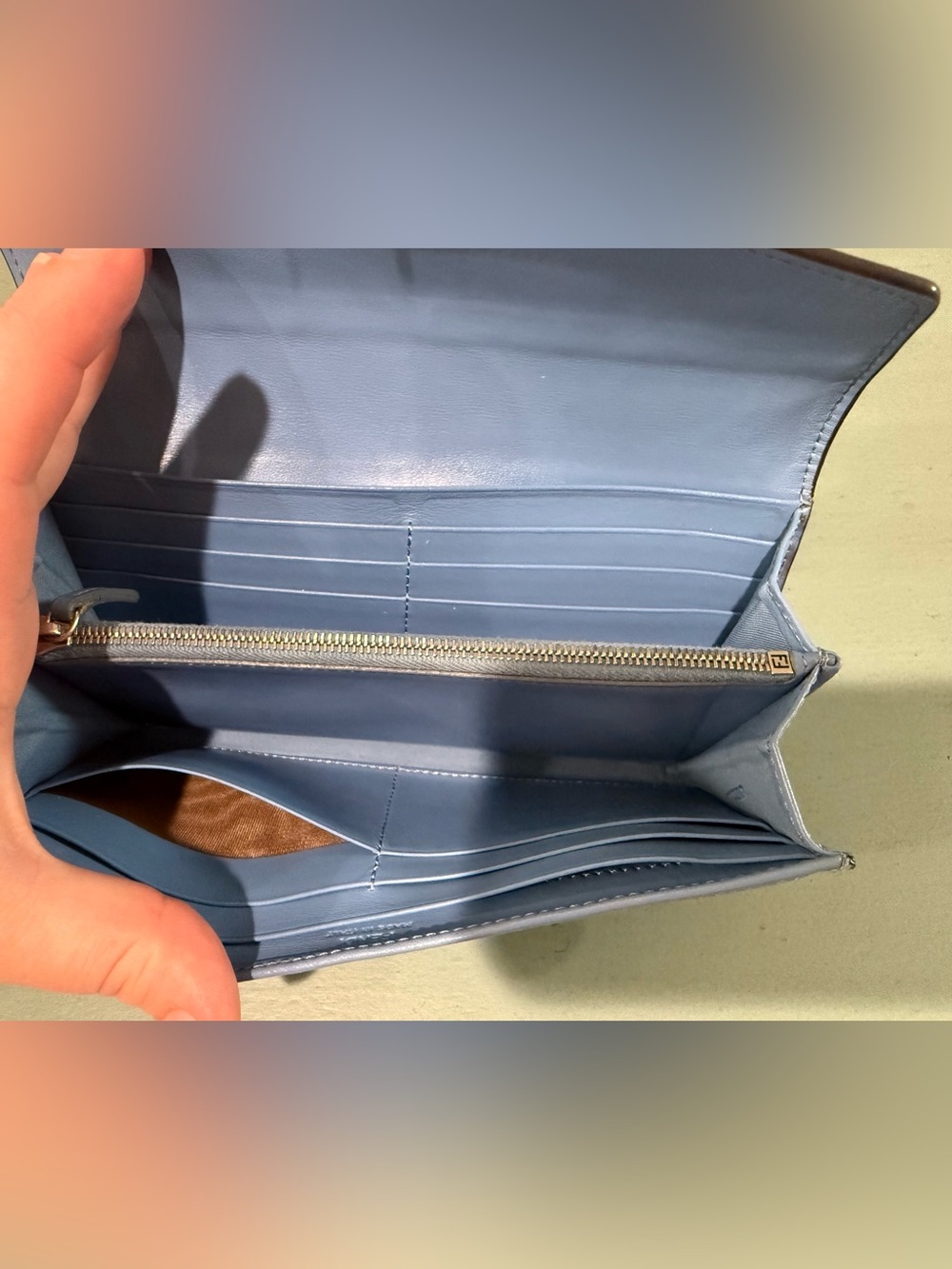 Fendi Blue Wallet - Picture 10 of 13
